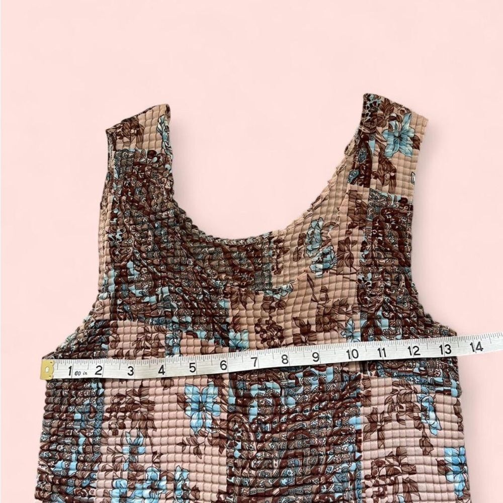 Vintage Basic Editions Crinkle Pleated Stretch Sl… - image 3